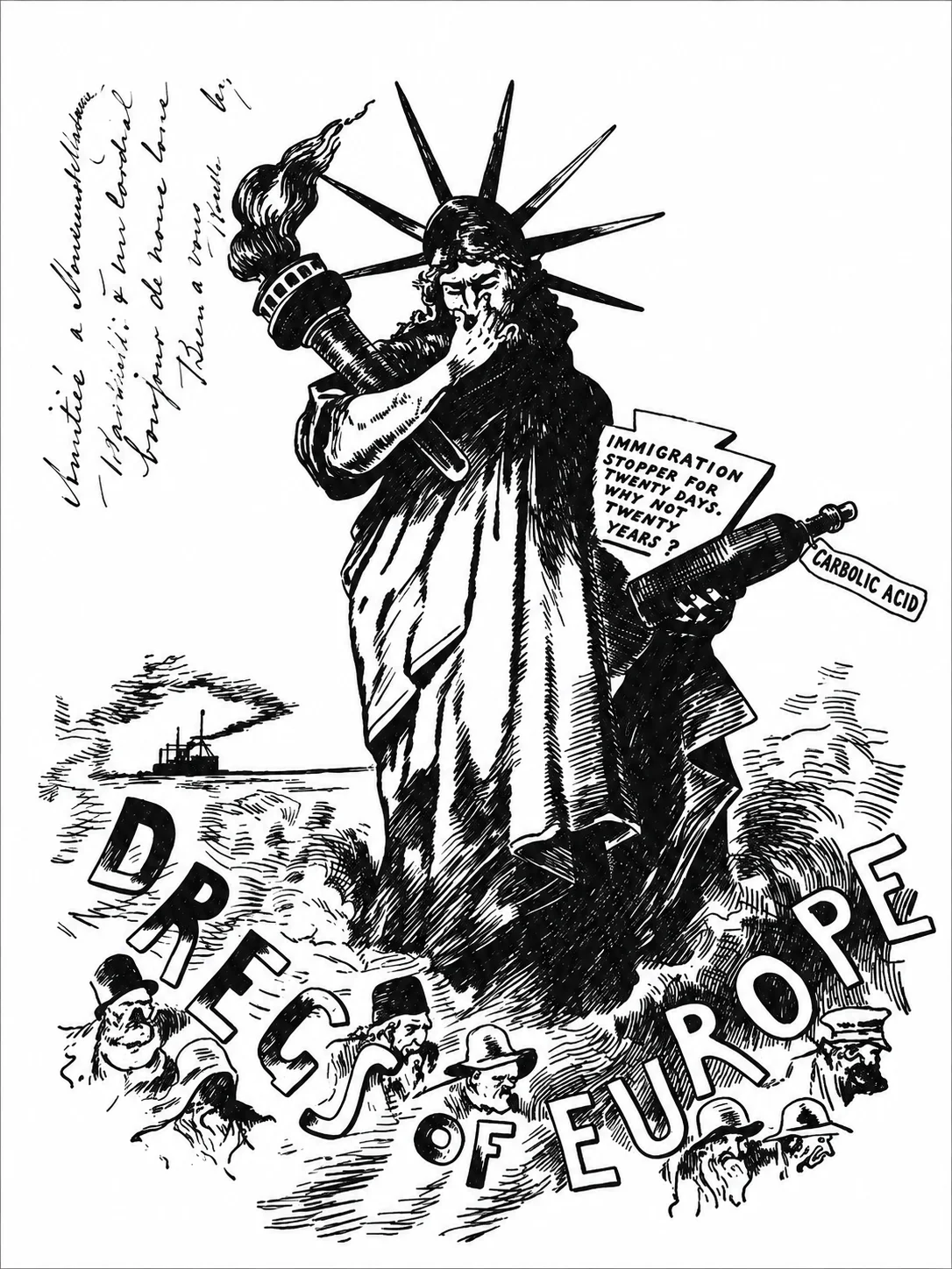 DREGS OF EUROPE 풍자화