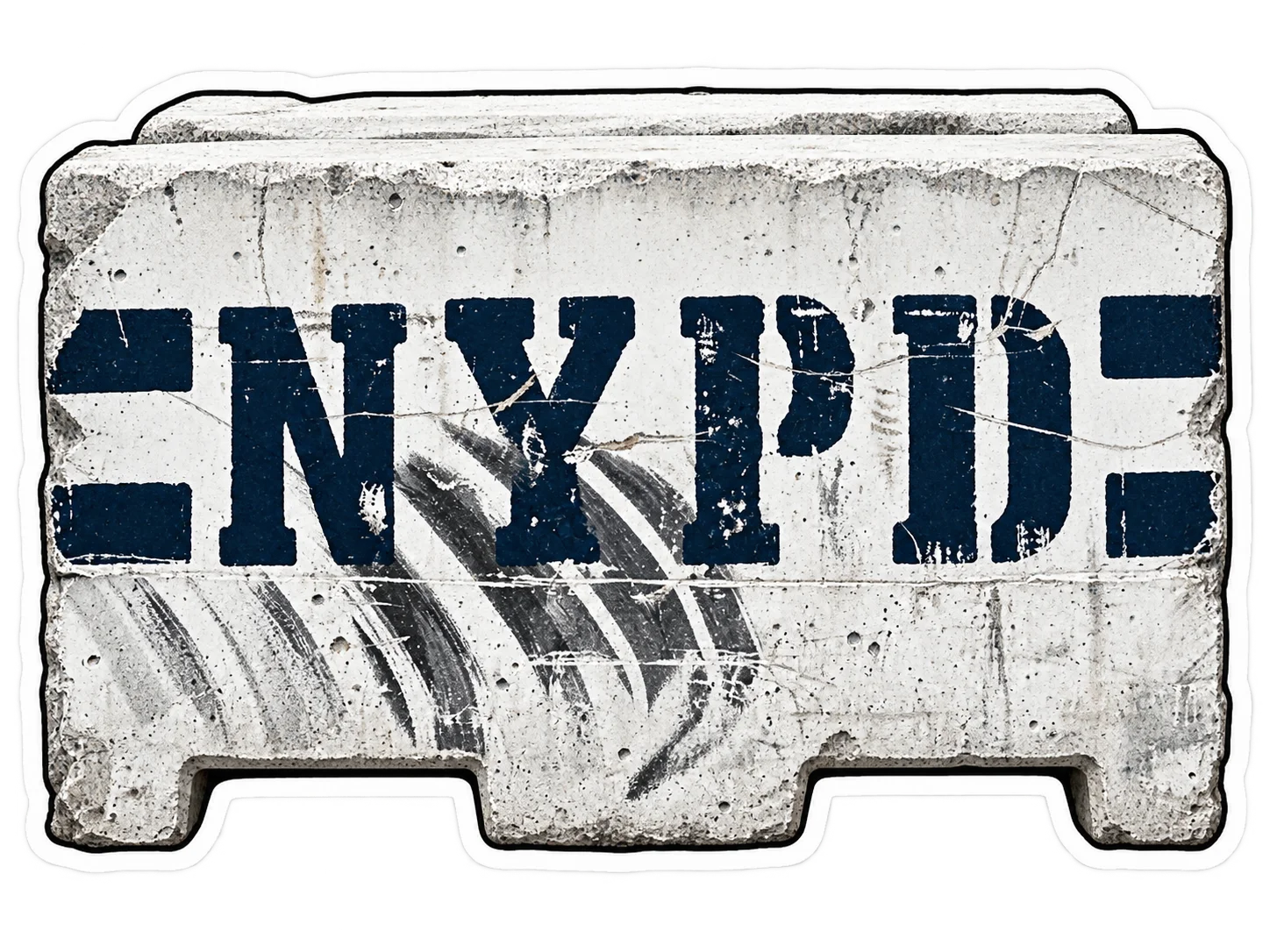 NYPD 콘크리트 블록