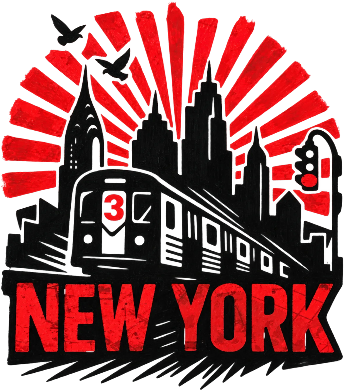 NEW YORK 3번 열차