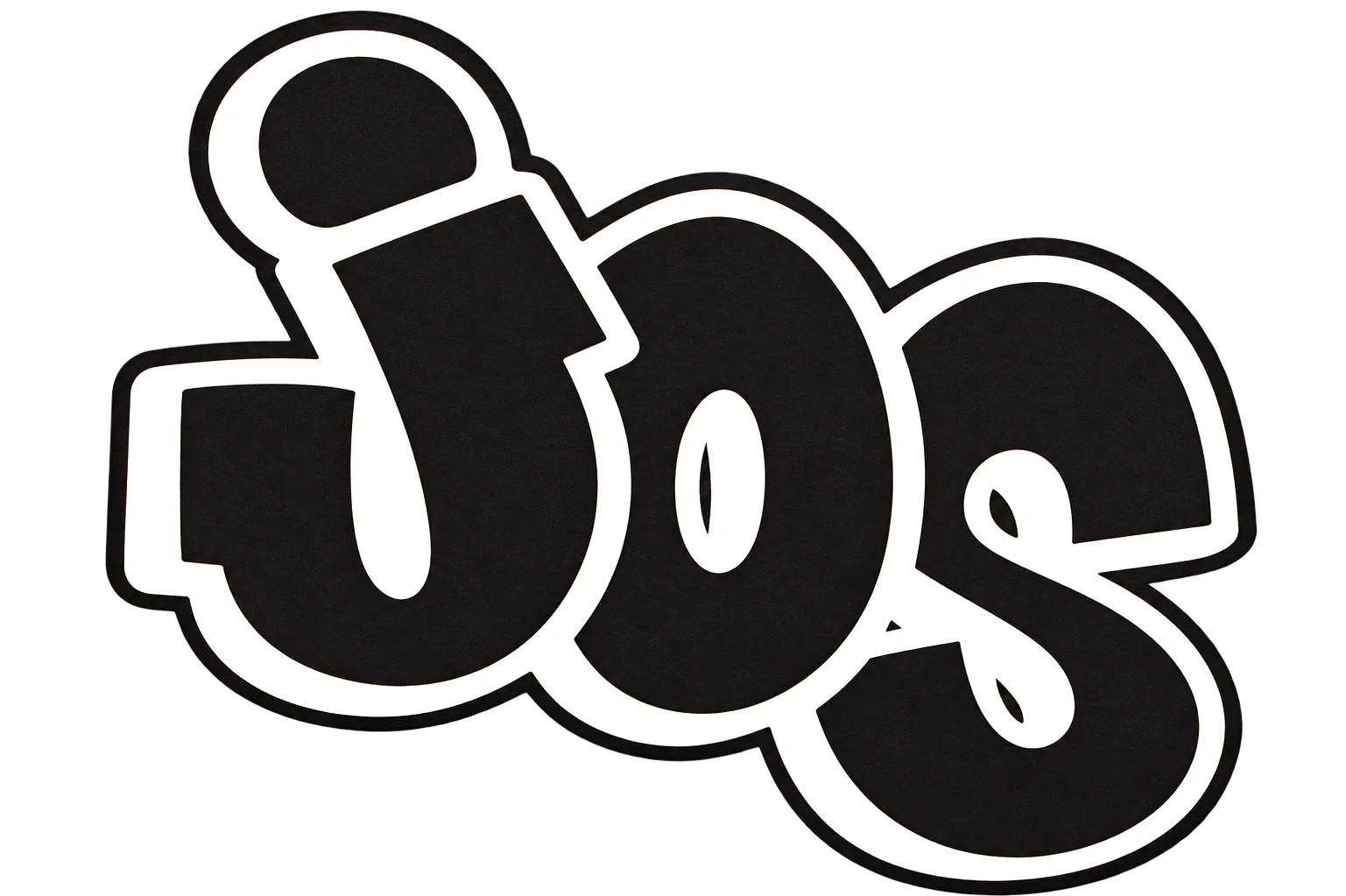 JOS 버블 레터링
