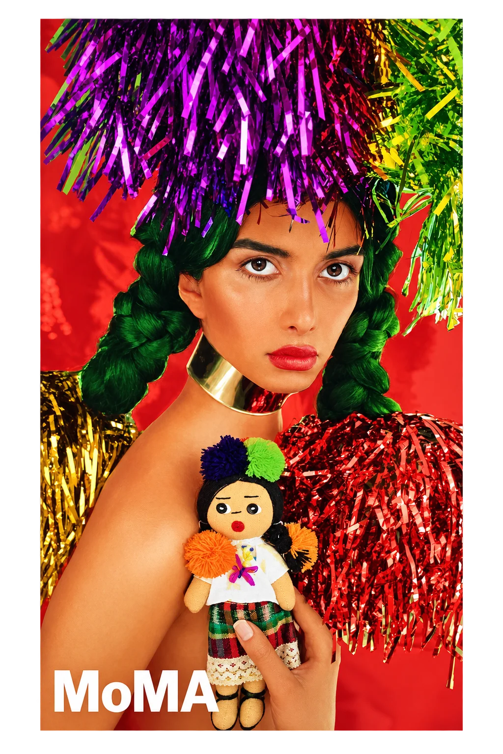 MoMA 반짝이 초상