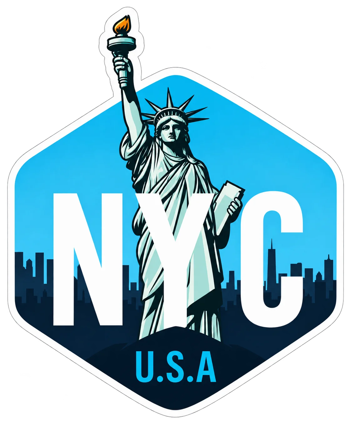 NYC U.S.A 자유의 여신상