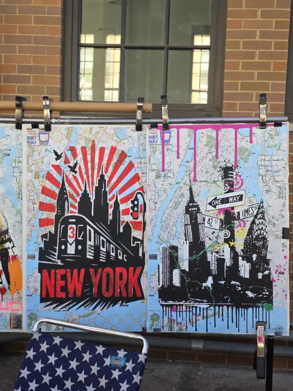 NEW YORK 3번 열차 원본 사진