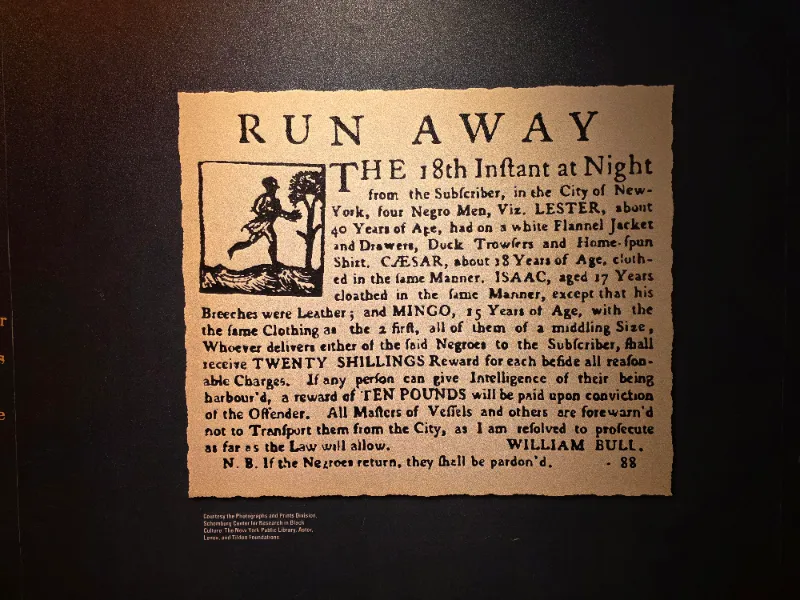 RUN AWAY 광고문 원본 사진