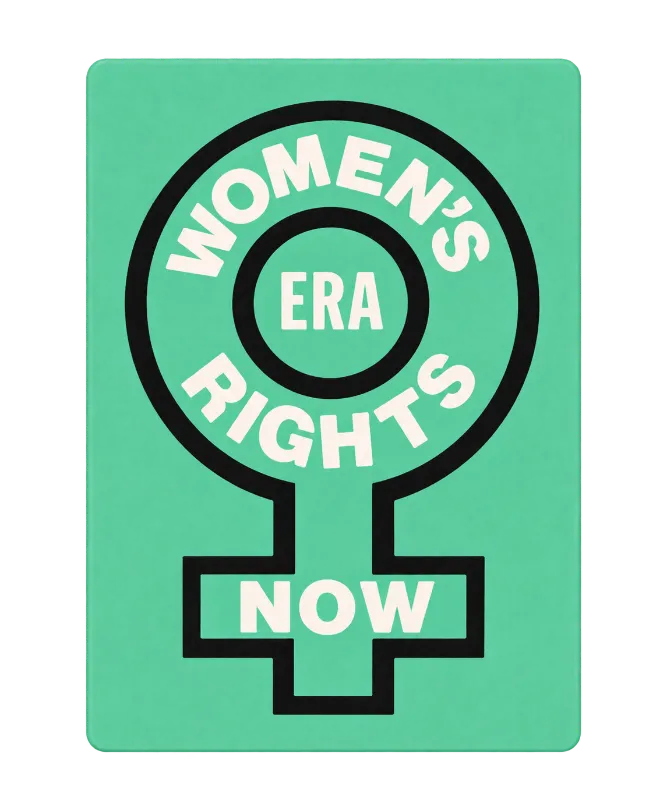 ERA NOW 여성인권 배지